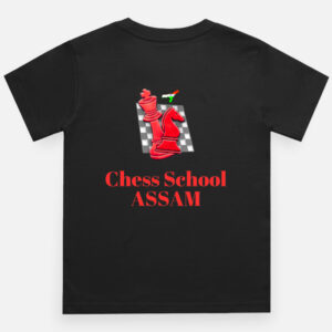 Chess School Assam Boy's Crew Neck T-Shirt
